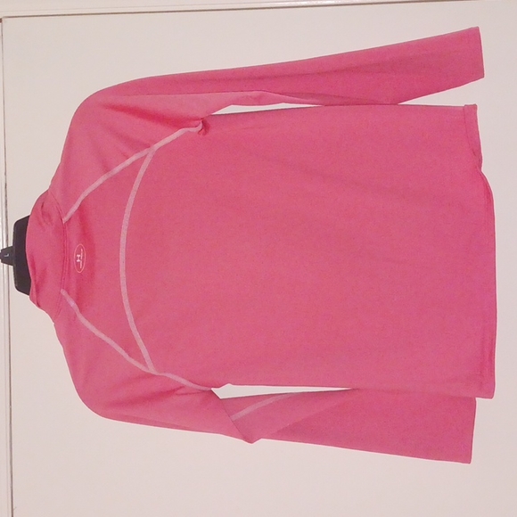 Under Armor girls M pink pullover - Picture 2 of 5